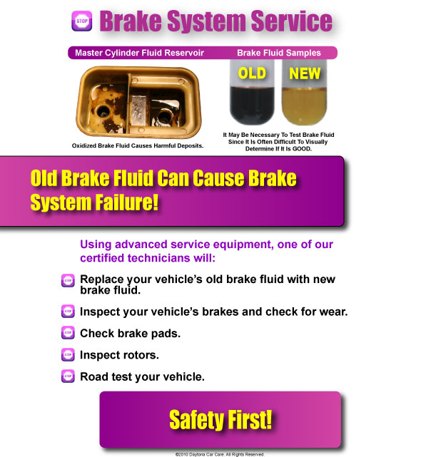 Brake Fluid Exchange Service
